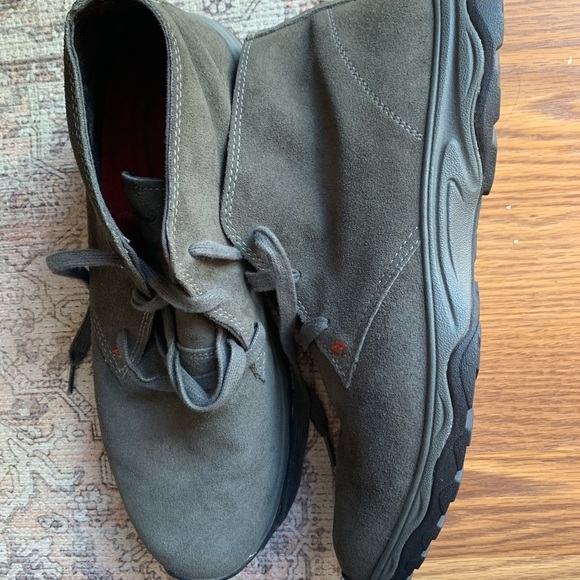 Eddie Bauer Mens Shoes Size 11.5 Dress Formal Casual Shoes Boots Grey - Picture 3 of 5